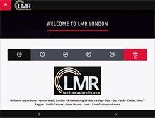Tablet Screenshot of londonmusicradio.com
